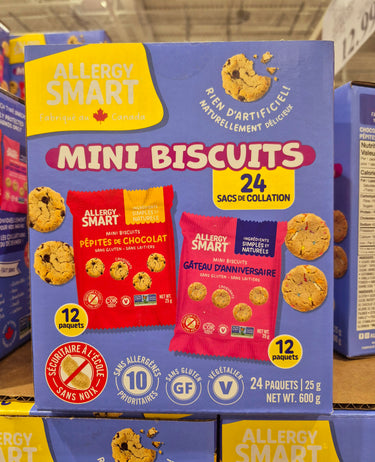 Allergy Smart Mini Cookies - 1 x 600 Grams